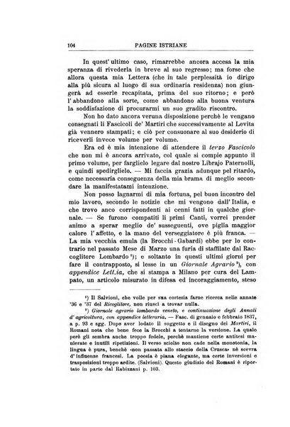 Pagine istriane periodico scientifico letterario-artistico