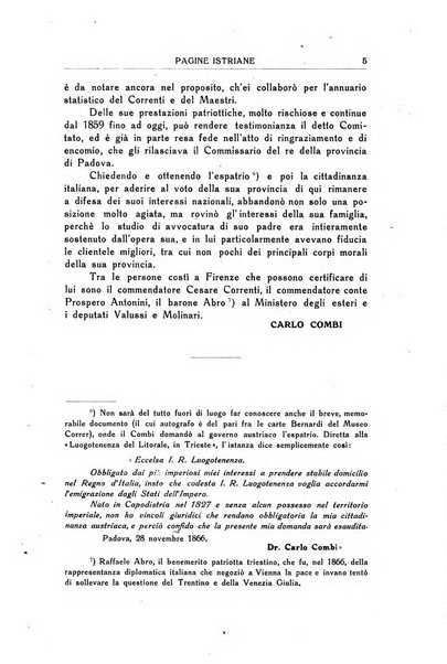 Pagine istriane periodico scientifico letterario-artistico