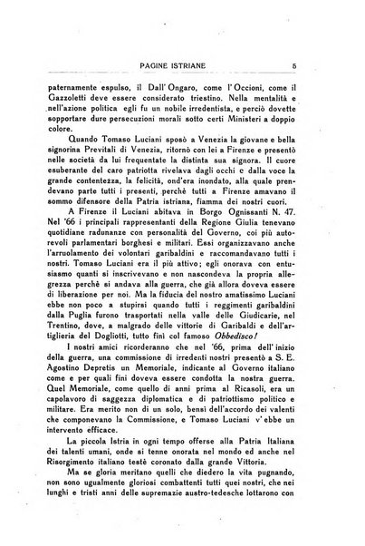 Pagine istriane periodico scientifico letterario-artistico