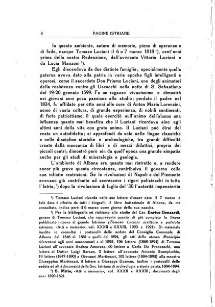 Pagine istriane periodico scientifico letterario-artistico