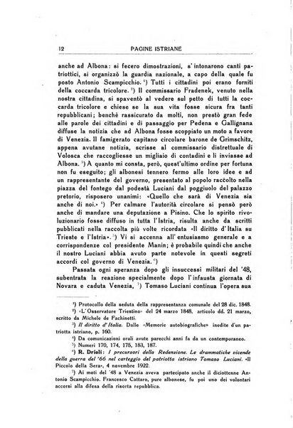 Pagine istriane periodico scientifico letterario-artistico