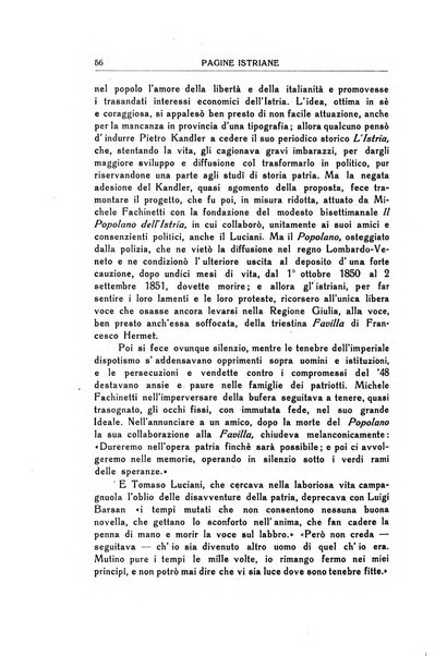 Pagine istriane periodico scientifico letterario-artistico