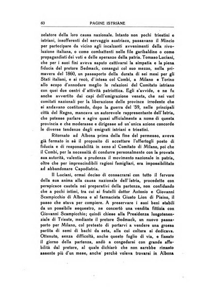 Pagine istriane periodico scientifico letterario-artistico