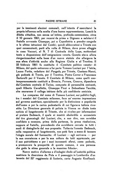 Pagine istriane periodico scientifico letterario-artistico