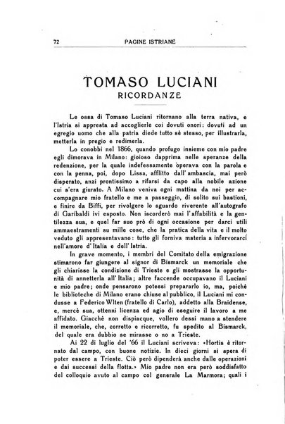 Pagine istriane periodico scientifico letterario-artistico