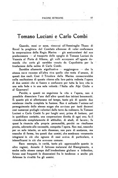 Pagine istriane periodico scientifico letterario-artistico