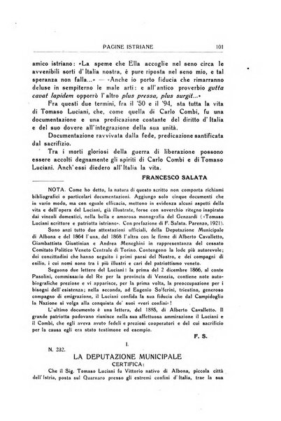 Pagine istriane periodico scientifico letterario-artistico