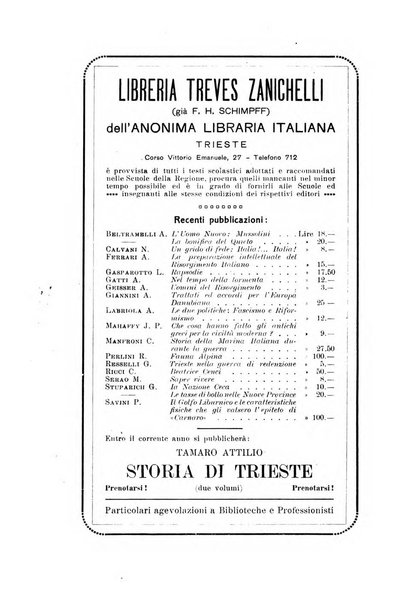 Pagine istriane periodico scientifico letterario-artistico