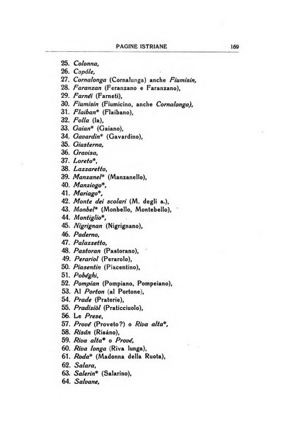 Pagine istriane periodico scientifico letterario-artistico