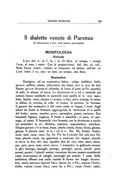 Pagine istriane periodico scientifico letterario-artistico