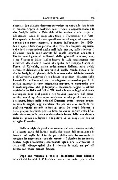 Pagine istriane periodico scientifico letterario-artistico