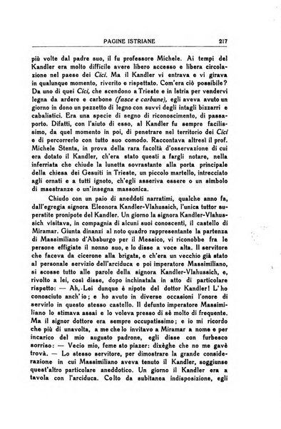 Pagine istriane periodico scientifico letterario-artistico