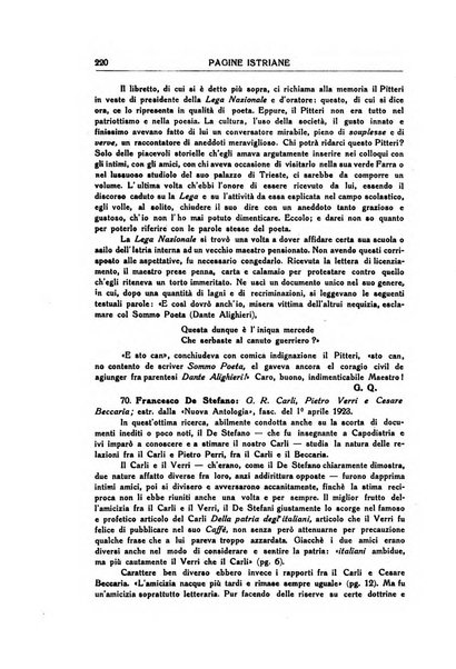 Pagine istriane periodico scientifico letterario-artistico