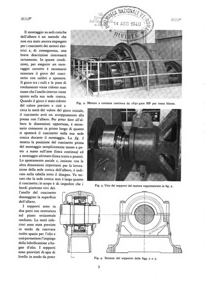 La Rivista dei cuscinetti a sfere rivista tecnica sulle applicazioni dei cuscinetti a sfere ed a rulli