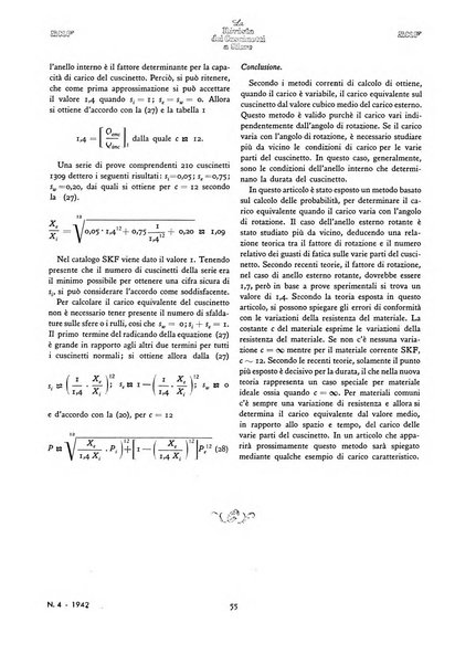 La Rivista dei cuscinetti a sfere rivista tecnica sulle applicazioni dei cuscinetti a sfere ed a rulli