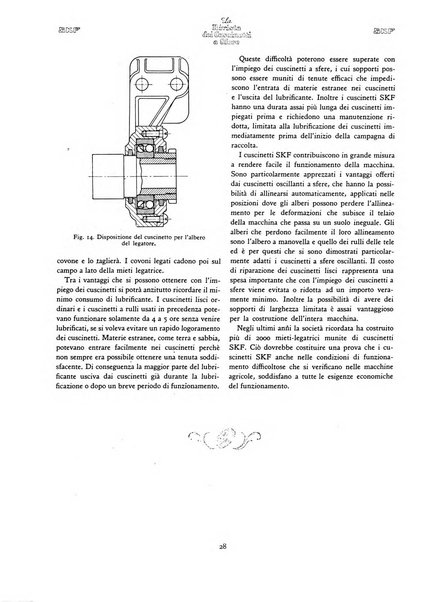 La Rivista dei cuscinetti a sfere rivista tecnica sulle applicazioni dei cuscinetti a sfere ed a rulli