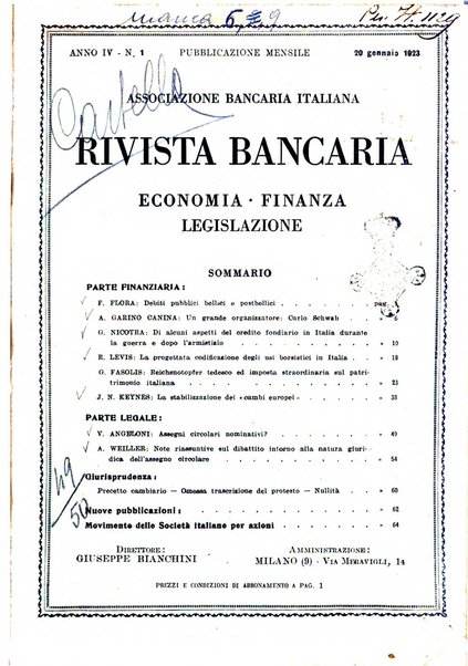 Rivista bancaria