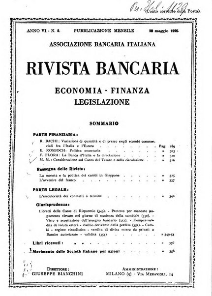 Rivista bancaria