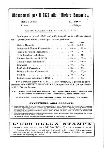 Rivista bancaria