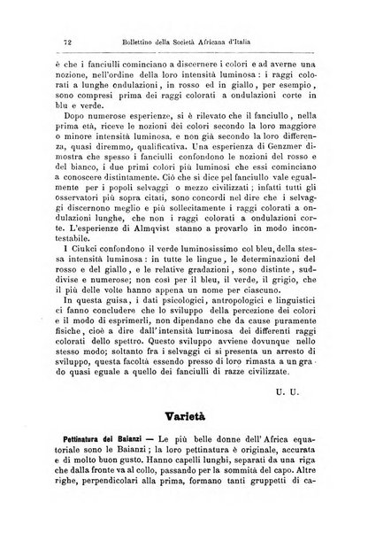 Africa bollettino della Società africana d'Italia