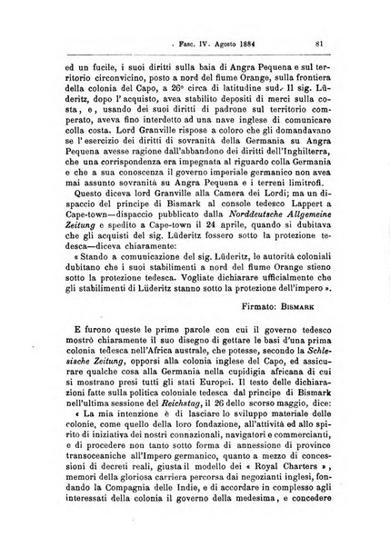 Africa bollettino della Società africana d'Italia