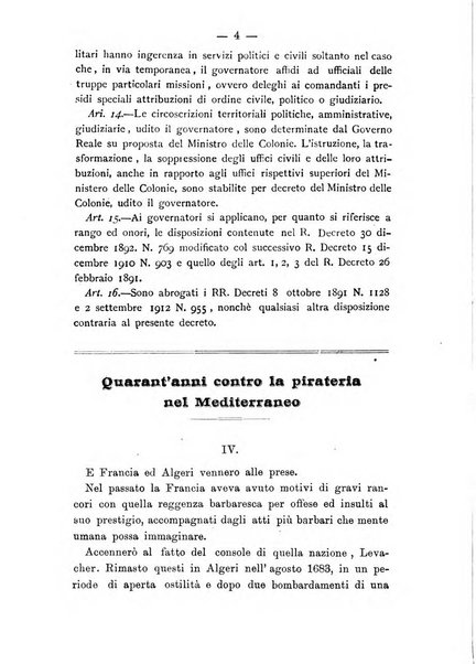 L'Africa italiana bollettino della Società africana d'Italia