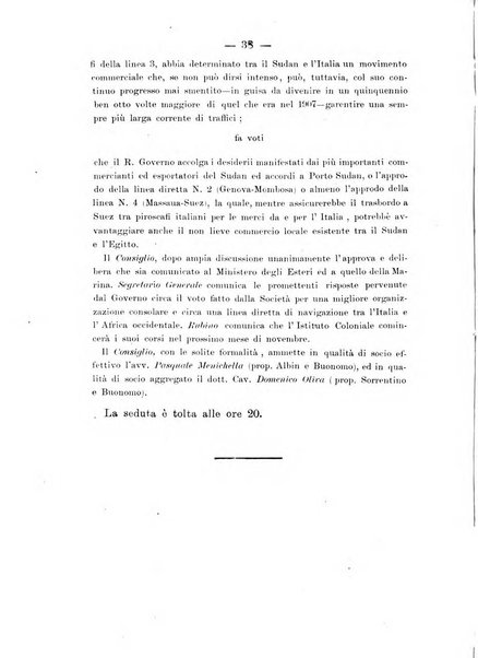 L'Africa italiana bollettino della Società africana d'Italia