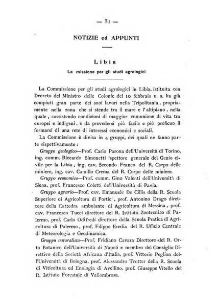 L'Africa italiana bollettino della Società africana d'Italia