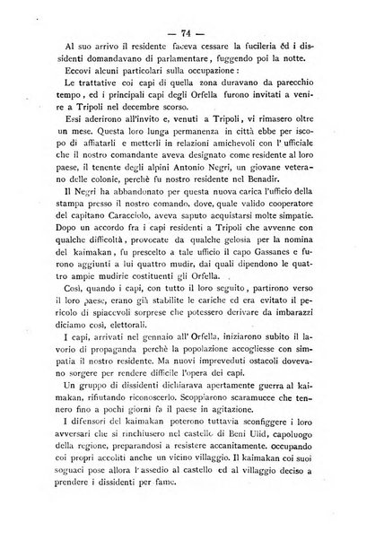 L'Africa italiana bollettino della Società africana d'Italia