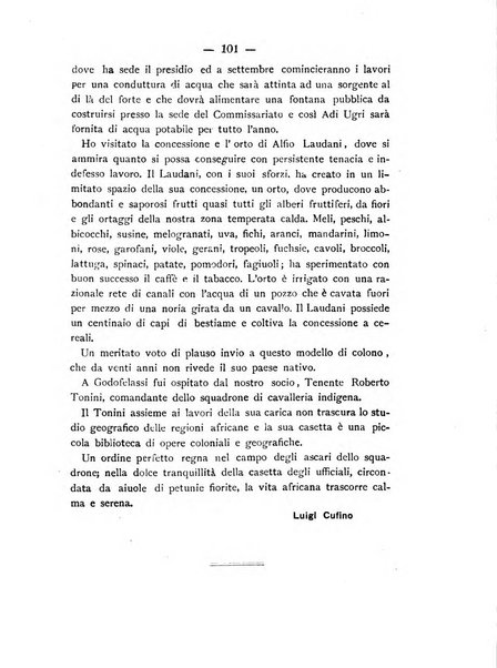 L'Africa italiana bollettino della Società africana d'Italia