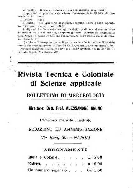 L'Africa italiana bollettino della Società africana d'Italia