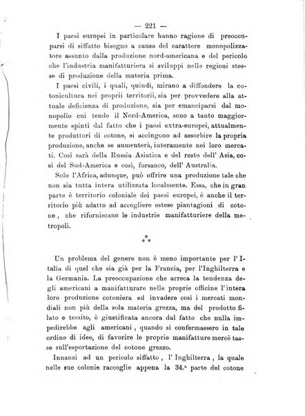 L'Africa italiana bollettino della Società africana d'Italia