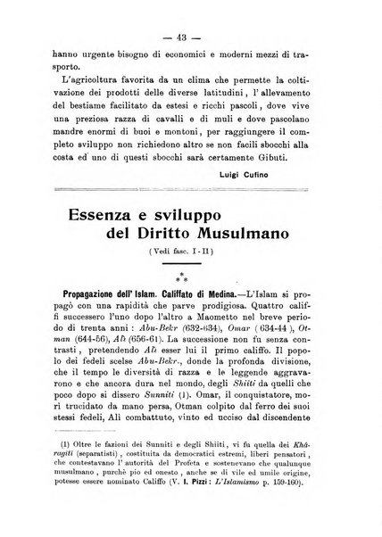 L'Africa italiana bollettino della Società africana d'Italia