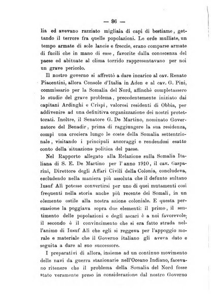 L'Africa italiana bollettino della Società africana d'Italia