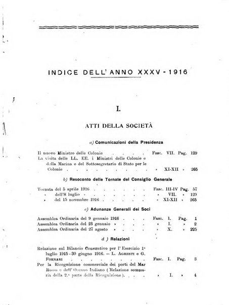 L'Africa italiana bollettino della Società africana d'Italia