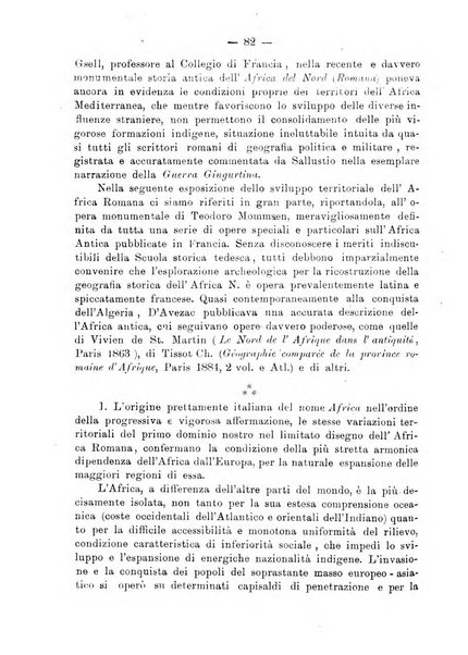 L'Africa italiana bollettino della Società africana d'Italia