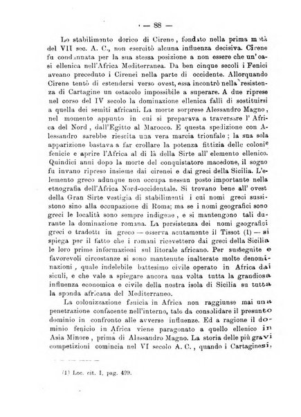 L'Africa italiana bollettino della Società africana d'Italia