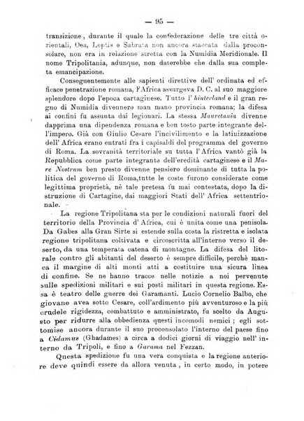 L'Africa italiana bollettino della Società africana d'Italia