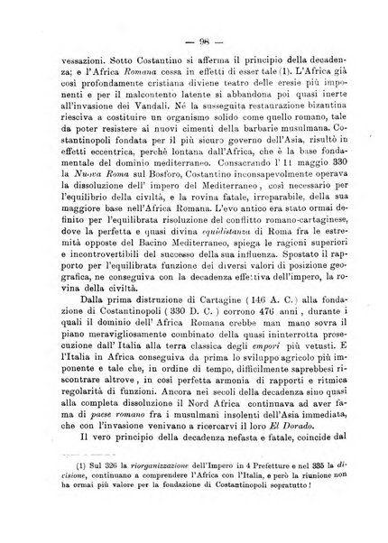 L'Africa italiana bollettino della Società africana d'Italia