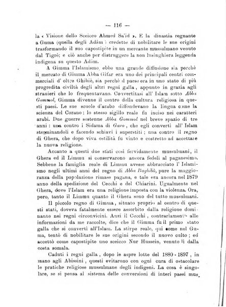 L'Africa italiana bollettino della Società africana d'Italia