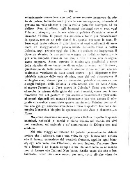 L'Africa italiana bollettino della Società africana d'Italia