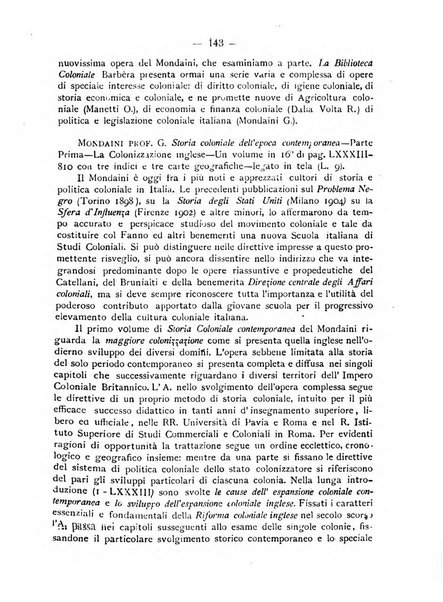 L'Africa italiana bollettino della Società africana d'Italia