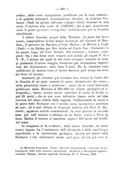 L'Africa italiana bollettino della Società africana d'Italia