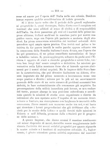 L'Africa italiana bollettino della Società africana d'Italia