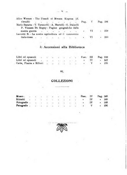 L'Africa italiana bollettino della Società africana d'Italia