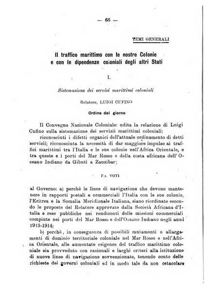 L'Africa italiana bollettino della Società africana d'Italia