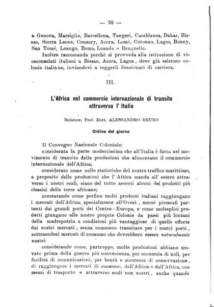 L'Africa italiana bollettino della Società africana d'Italia