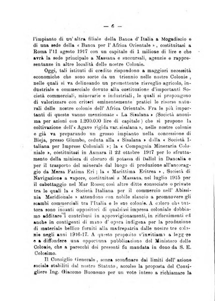 L'Africa italiana bollettino della Società africana d'Italia