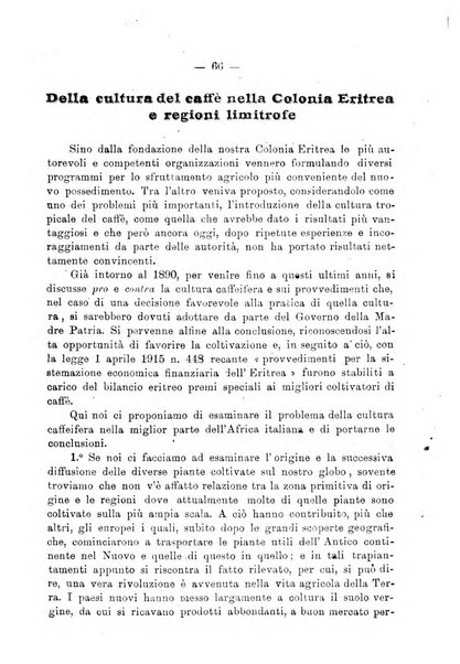 L'Africa italiana bollettino della Società africana d'Italia