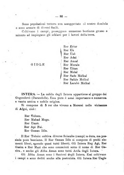 L'Africa italiana bollettino della Società africana d'Italia